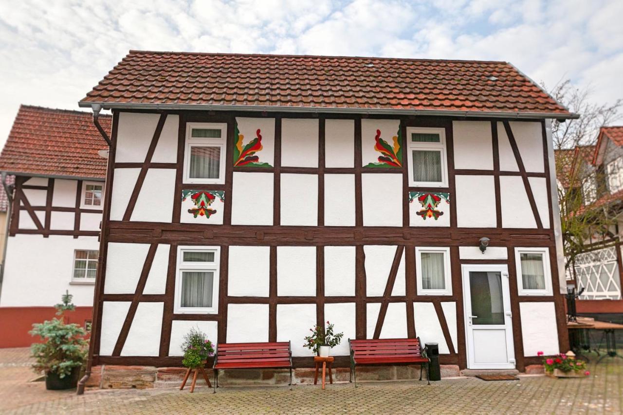 Zur Krone - Ferienhaus 1 Widdershausen Buitenkant foto
